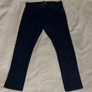 Men's Classic Navy Straight Jeans